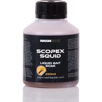 Boilies Nash Scopex Squid Liquid Bait Soak 250 ml