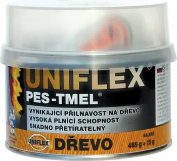 Tmel Uniflex Pes-Tmel na dřevo bílý