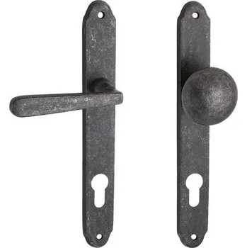 Dveřní kování Cobra Alt-Wien PZ 90 mm L koule/klika rustikal