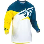 Fly Racing F-16 2019 dres žlutý/bílý/modrý