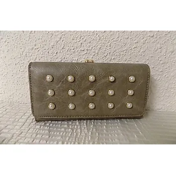 Peněženka Peněženka tmavá zlatá velká (Dámská peněženka, dokladovka)