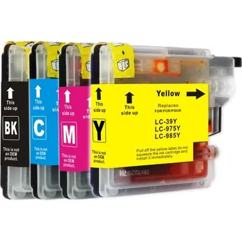 Počítačové příslušenství Cartridge-SET Brother LC 985CMYK - kompatibilní náplně do tiskárny Brother