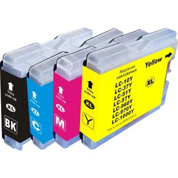 Počítačové příslušenství Cartridge-SET Brother LC 970CMYK - kompatibilní náplně do tiskárny Brother
