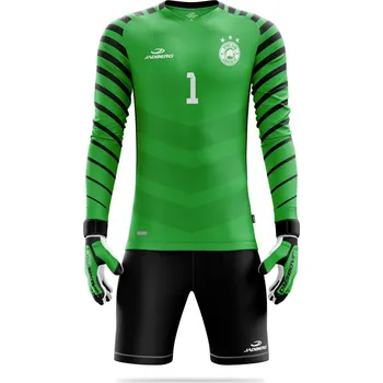 Fotbalový brankařský set Jadberg Santos Zelená / 150
