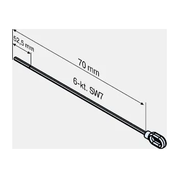 Pohon brány Osa s šestihranem 70-HK