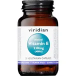 Viridian Vitamin E 330mg 400iu 30 cps.