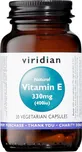 Viridian Vitamin E 330mg 400iu 30 cps.