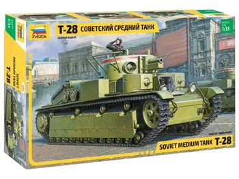 Plastikový model Zvezda tank T-28 1:35