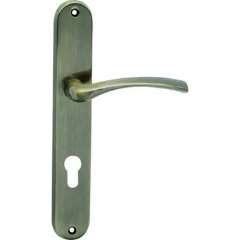 Dveřní kování Cobra Sina klika/klika PZ72 OFS bronz česaný