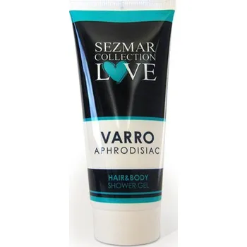 Sprchový gel Sezmar Love Přírodní sprchový gel na vlasy a tělo s afrodisiaky varro 200 ml