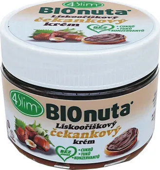 4Slim Bionuta lískooříškový čekankový krém 250 g
