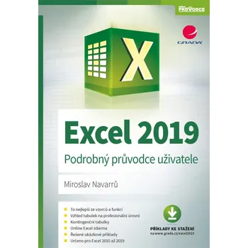 Kniha Excel 2019: Podrobný průvodce uživatele - Miroslav Navarrů [E-kniha]
