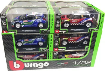 Bburago sada modelů Race Rally 1:32 12 ks