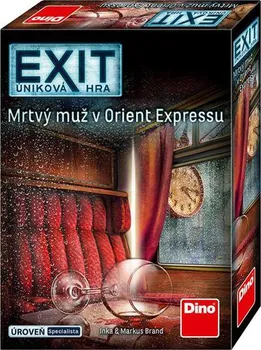 Desková hra Dino Exit úniková hra: Mrtvý muž v Orient expressu