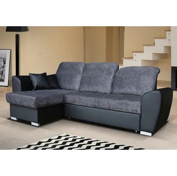 Sedací souprava Recenze Falco Arlington Forever 68/Soft 11 L černá/šedá