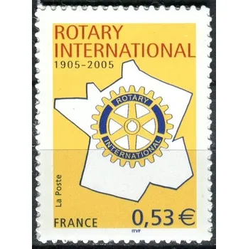 Poštovní známka Post France (2006) MiNr. 4131 ** - Francie - 100 let Rotary International (2005)