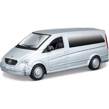 autíčko Bburago Mercedes-Benz Vito 1:32 šedá metalíza