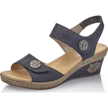 Dámské sandále Rieker V24B9-14 modré