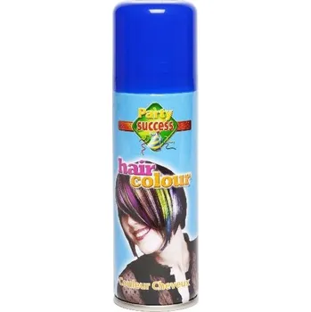 Barva na vlasy Barevný sprej na vlasy modrý, 125 ml