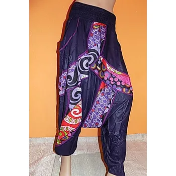 Dámské džíny Harémky široké modré