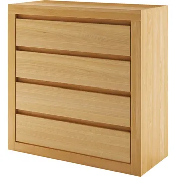 Ložnice KD403 dřevěná komoda z buku Drewmax (Kvalitní nábytek z bukového masivu)