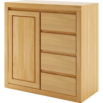 Ložnice KD411 dřevěná komoda z buku Drewmax (Kvalitní nábytek z bukového masivu)