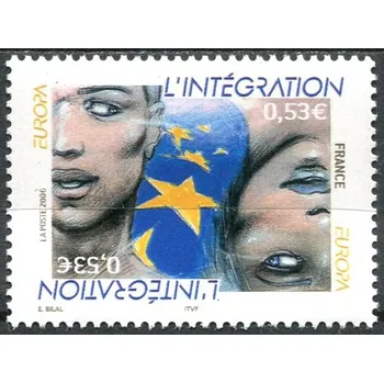 Poštovní známka Post France (2006) MiNr. 4066 ** - Francie - Europa: integrace