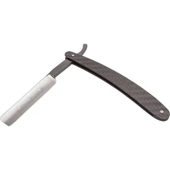 Břitva na holení 400 břitva G&F Timor 5/8" CS karbon "Our Best"