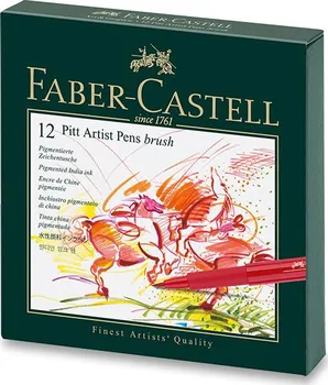 Faber-Castell Pitt Artist Pen Brush 167146 Studio Box 12 ks