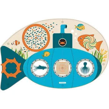 Výuková hračka Beleduc Nástěnný element 90,5 x 60 cm ponorka