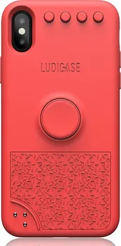 Pouzdro na mobilní telefon Itskins Ludicase pro Apple iPhone X/XS červené