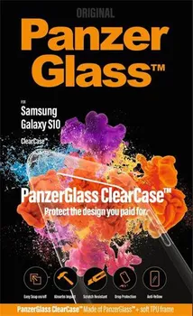 Pouzdro na mobilní telefon PanzerGlass ClearCase pro Samsung Galaxy S10 čiré