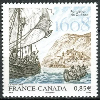 Poštovní známka Post France (2008) MiNr. 4409 ** - Francie - 400 let Quebecu