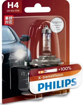 Autožárovka Philips H4 X-treme VISION (12342XVB1)