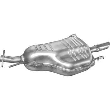 Tlumič výfuku Zadní tlumič výfuku POLMO 17.297