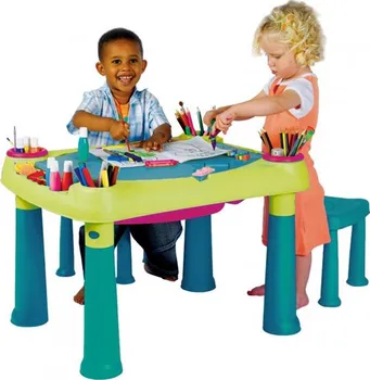 Herní stolek Keter Creative Play Table tyrkysová