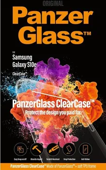 Pouzdro na mobilní telefon PanzerGlass ClearCase pro Samsung Galaxy S10e čiré