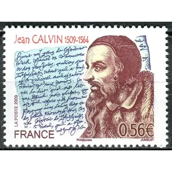 Poštovní známka Post France (2009) MiNr. 4685 ** - Francie - 500. narozeniny Jana Calvina