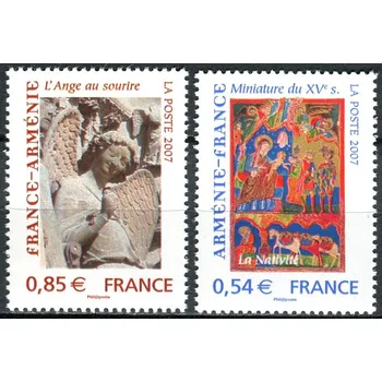 Poštovní známka Post France (2007) MiNr. 4272 - 4273 ** - Francie - Rok Arménů ve Francii