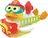 Yookidoo Kreativní plavací kachna, Hasič