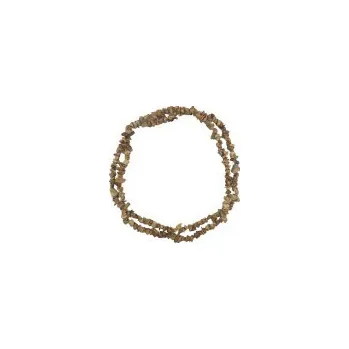 Náhrdelník Jaspis obrázkový - náhrdelník z kamínků 90 cm