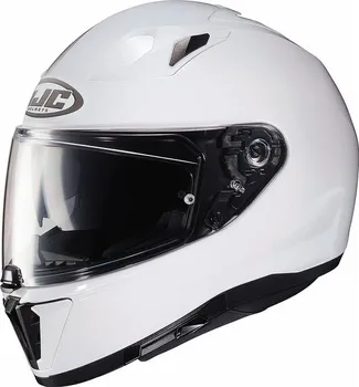 Helma na motorku HJC i70 Metal Pearl White