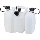 Kombinovaný kanystr Profi 3/1,5l Hünersdorff (KP-8039) (Kanystr na benzín a olej. Plastový kanystr Hünersdorff Profi pro 3,5l benzínu a 1,5l oleje. Včetně nalévacího hrdla. Materiál: HD-PE.)
