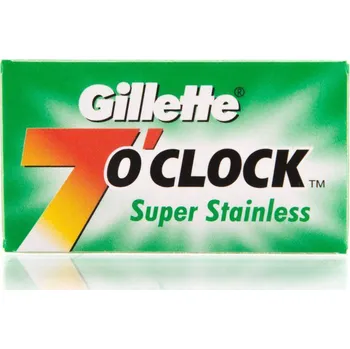 Gillette 7 Oclock Super Stainless žiletky Balení: 10 ks