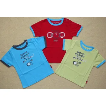 Chlapecké tričko Chlapecké triko S2204 WOLF 74-86 Barva: zelená, Velikost: 74