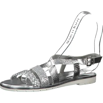 Dámské lodičky Marco Tozzi dámské sandály 2-28610-22 Barva: stříbrná, Velikost: 38