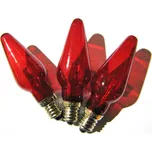 Exihand žárovka Felicia červená E10 14V 64 ks
