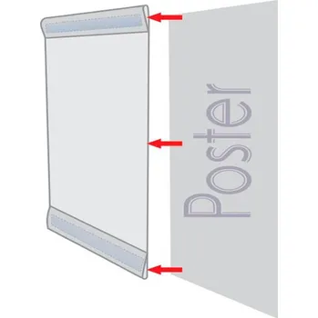 Kapsa A4 na šířku tvar C - Samolepící