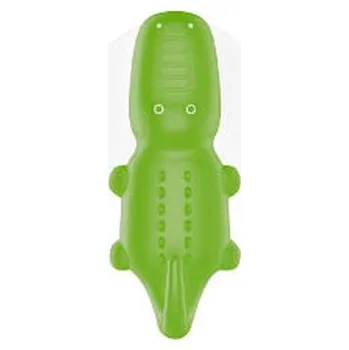 Věšák Háček KROKODÝL zelený, s přísavkou