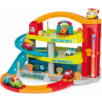 autíčko Smoby Vroom Planet Garáž velká